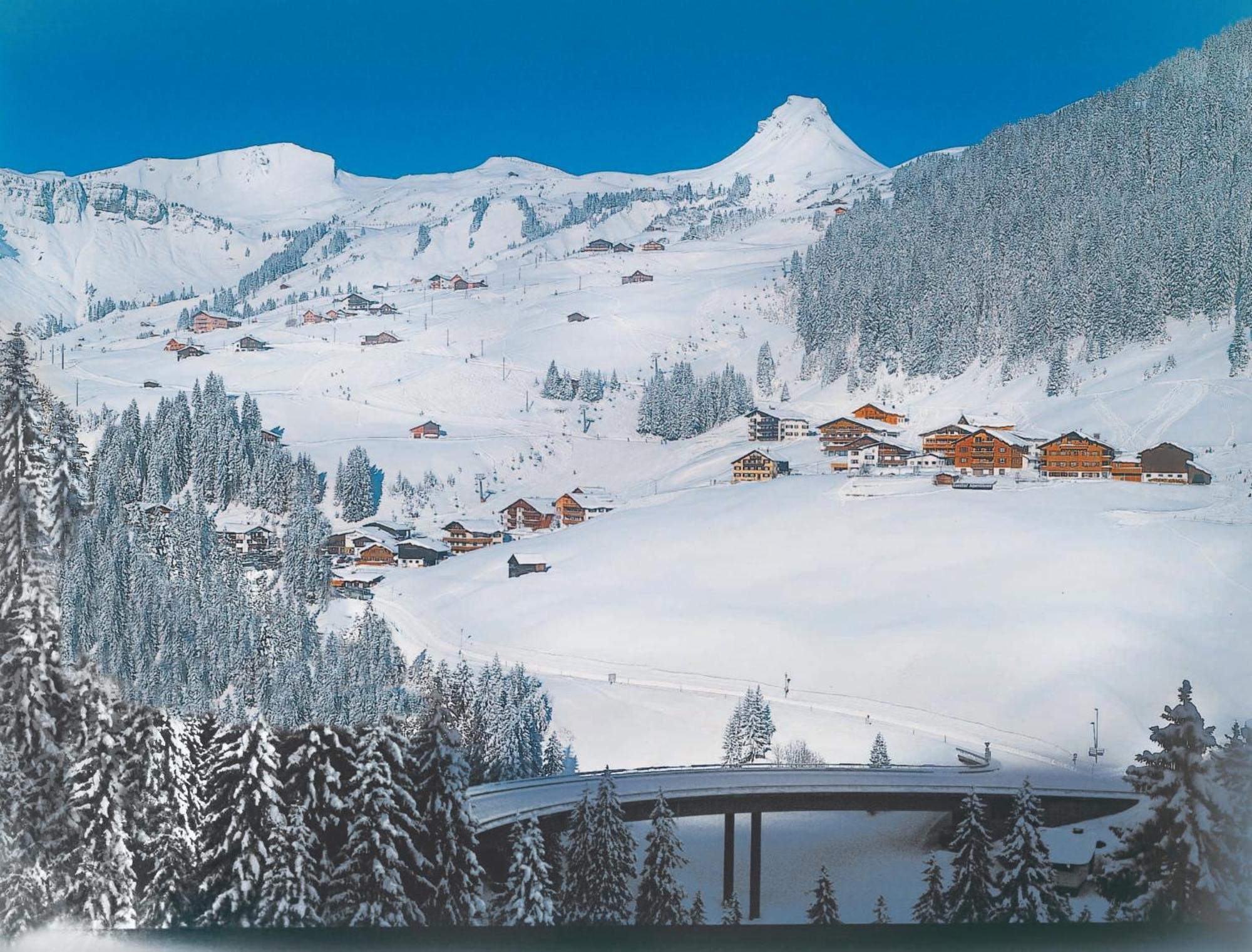 Hotel Alpenblume Damuels Luaran gambar
